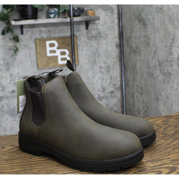 NWT Goodfellow & Co Mens Huxley Chelsea Boots 90971870 Brown 10 - Picture 4 of 9